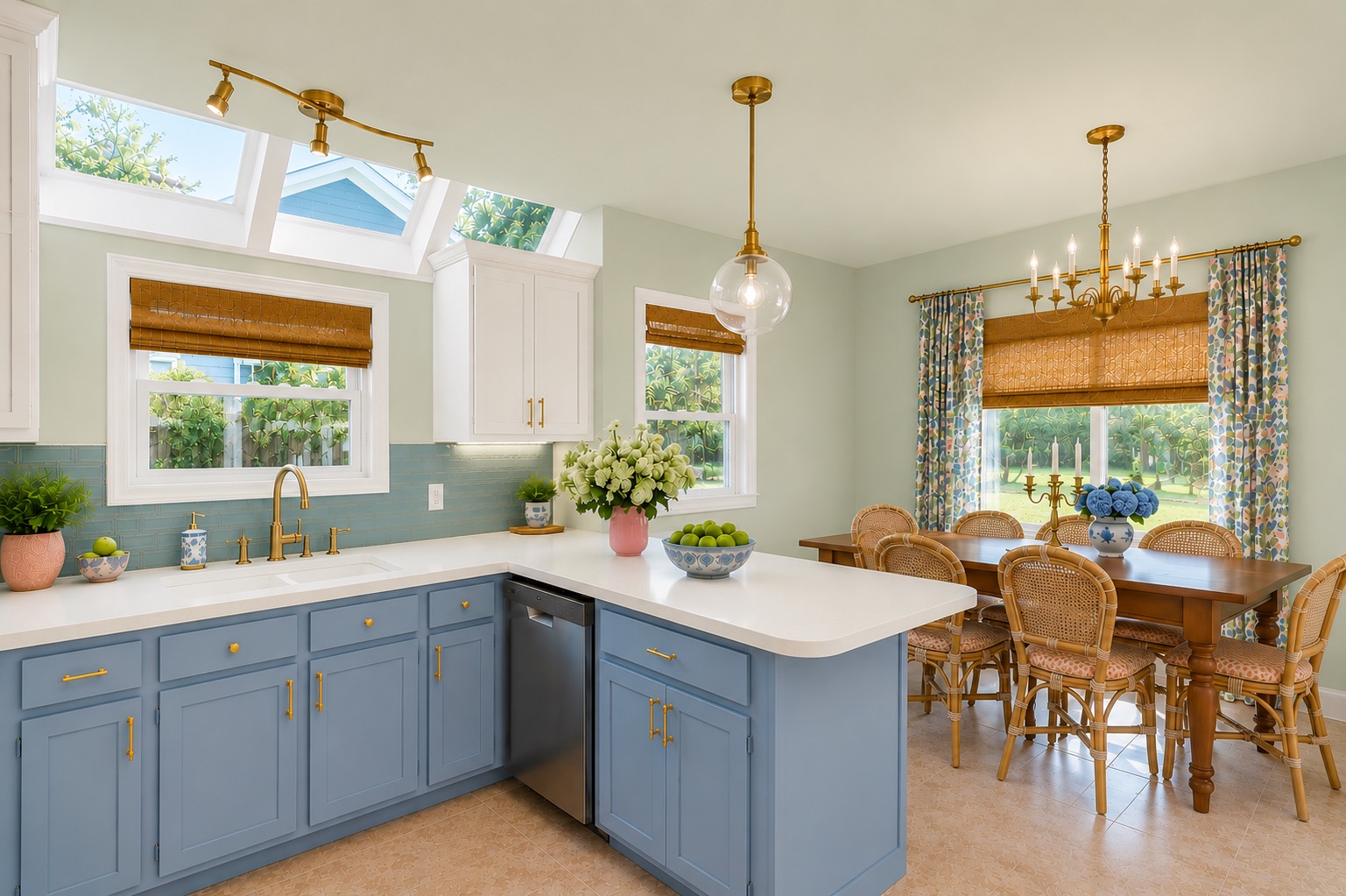 Coastal kitchen after studio work preview